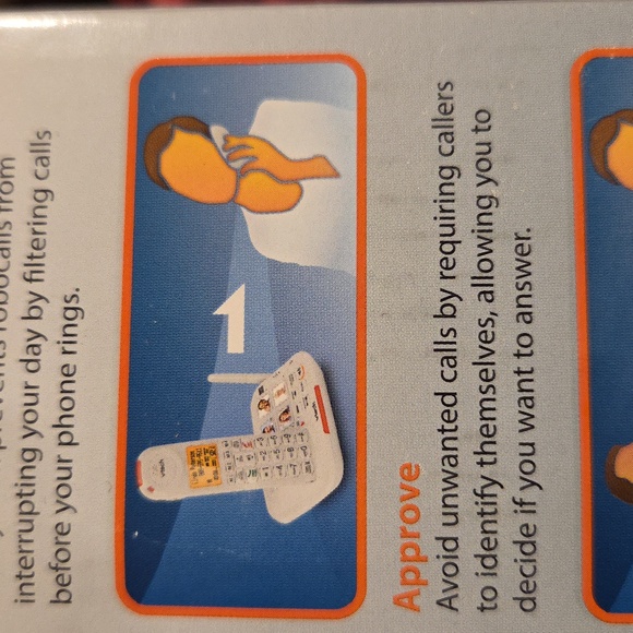 Vtech Amplified Answering System Landline Telephone Big Buttons Read Pictures - Picture 13 of 14